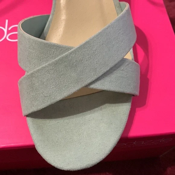 Pretty Shoedazzle Dress Sandals Teddy - Picture 10 of 16